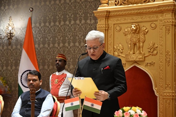 Jishnu Dev Varma sworn in as 22nd Guv of Maharasht...