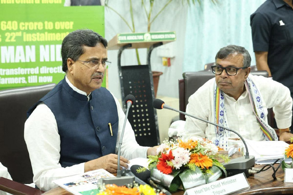2.16 Lakh farmers in Tripura to receive Rs 46.36 c...