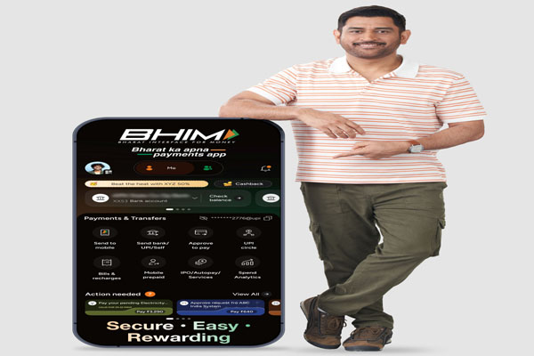 BHIM Payments App Announces MS Dhoni as Brand Amba...