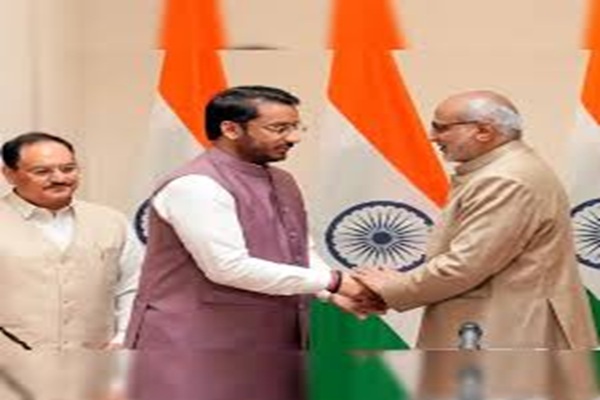 RS Chairman C.P. Radhakrishnan administers oath to...