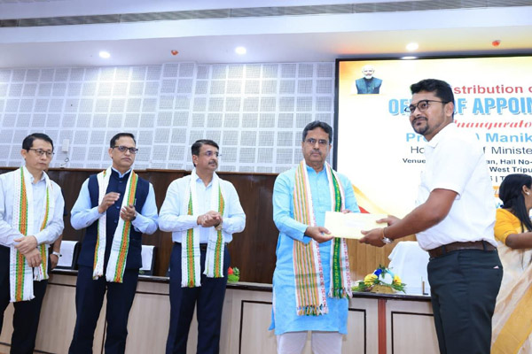 20,960 regular jobs given by present Tripura govt,...