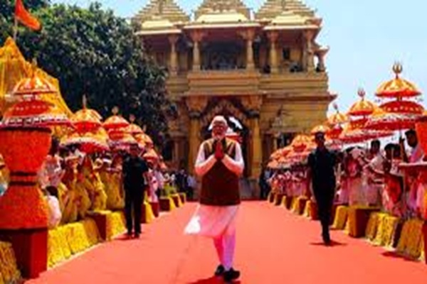Prime Minister shares glimpses of the Somnath, Guj...