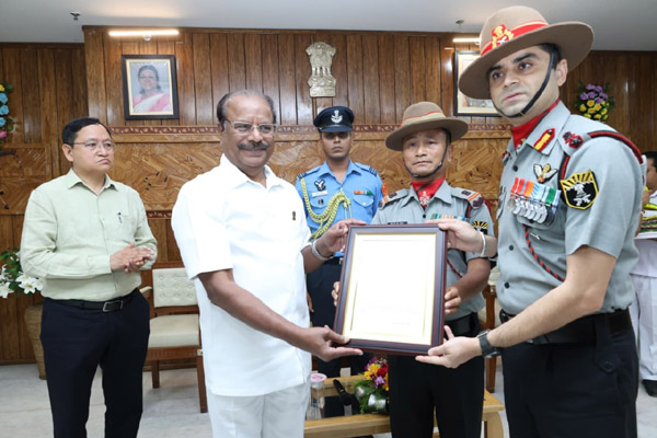 Investiture Ceremony held at Tripura Lok Bhavan...