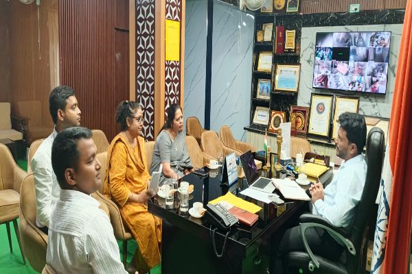 Transform Trust team meets South Tripura DM, visit...