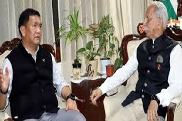 Arunachal Governor discusses stamp proposal with C...