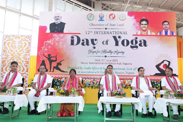 Yoga essential for physical and mental well-being: Tripura CM