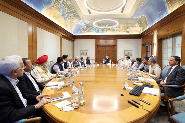  PM chairs CCS Meeting to review the situation in ...