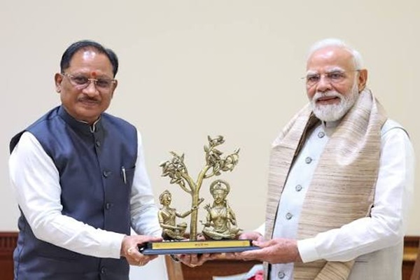 Chief Minister of Chhattisgarh meets Prime Ministe...
