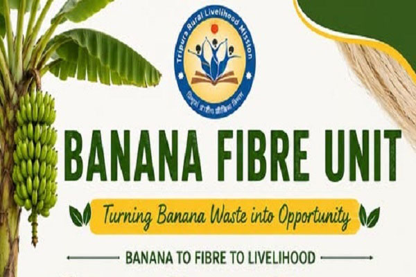 TRLM to launch Banana Fibre Unit in Gomati distric...