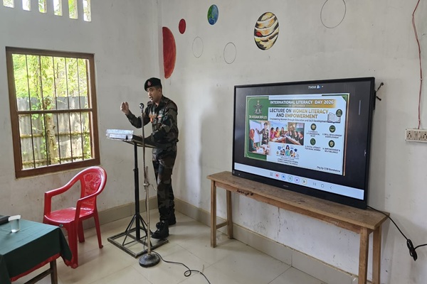 ASSAM RIFLES PROMOTES WOMEN’S LITERACY AND EMPOWER...