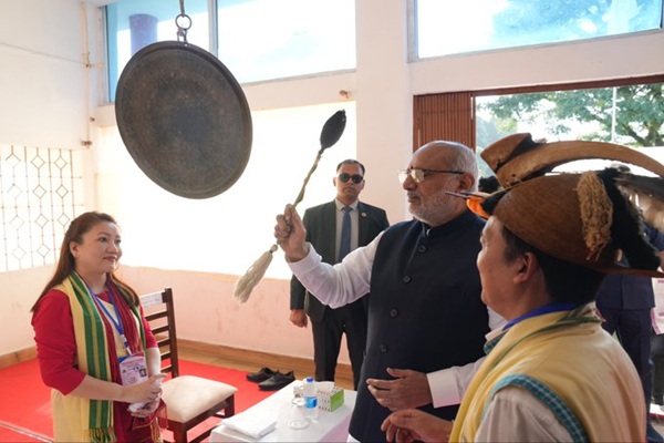 VP Radhakrishnan Visits Nyedar Namlo in Itanagar...