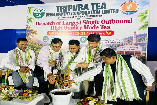 Tripura marks its first tea shipment to European m...