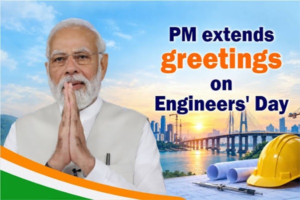 Prime Minister extends greetings on Engineers