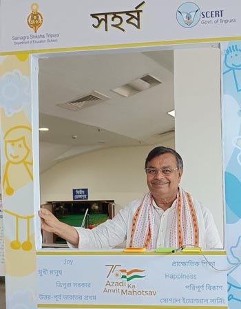 SAHARSH- Social Emotional Learning Curriculum Framework launched in 40 schools of Tripura