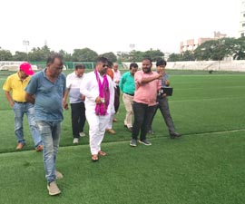 Synthetic Football Turf to be opened soon in Tripura capital: Sports minister 