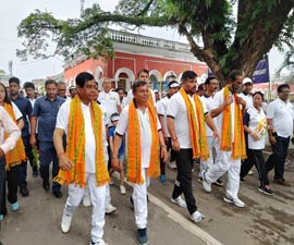 Present govt ensured land rights to tea works in Tripura: Education minister