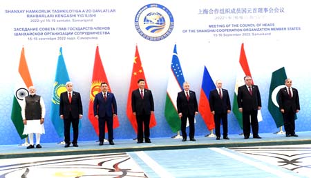 Modi along with leaders of SCO nations participates in 22nd SCO Summit in Uzbekistan