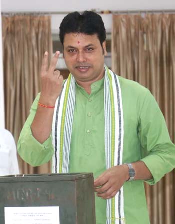 Ex-CM of Tripura Biplab Deb elected as Rajya Sabha MP
