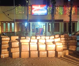 Tripura Police seizes 2055 kg ganja, two arrested