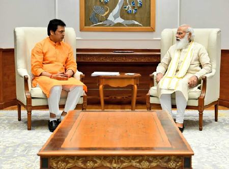 Tripura CM meets Prime Minister, two other central ministers