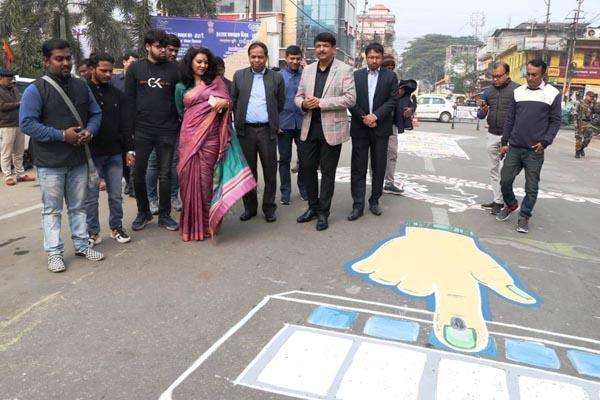 Vote Parbon: Over 2 lakhs Tripura households take part in ‘Rangoli Utsav’ for peaceful polls