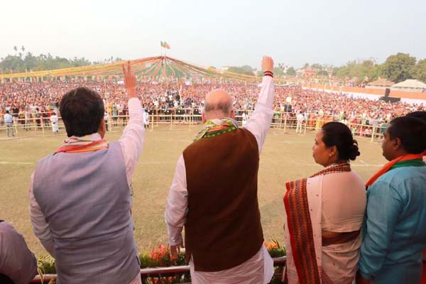 Tipra Motha hands in glove with Communists, Cong: Amit Shah