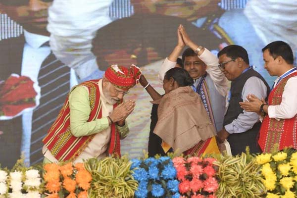 PM Modi attacks Cong-Left alliance in Tripura, says BJP puts the state back on development track
