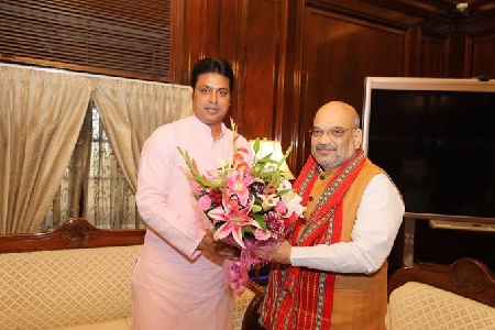 Home Minister to chair meet in Shillong: Tripura CM to discuss special package for ADC