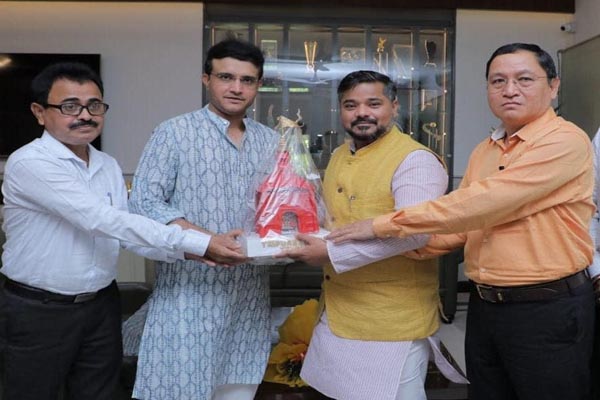 Sourav Ganguly Brand Ambassador of Tripura tourism