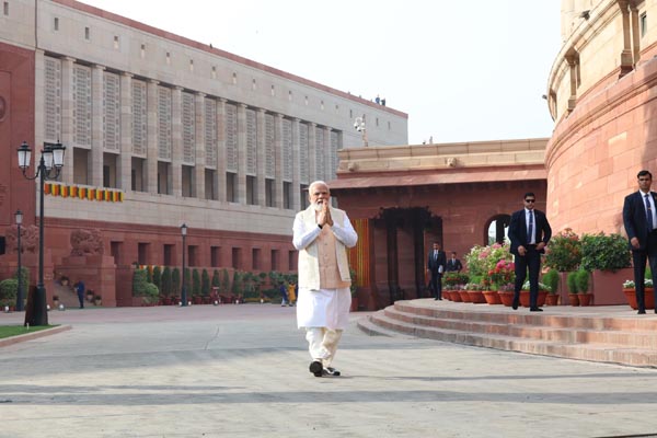 New Parliament, a new tryst with new destiny, says PM Modi