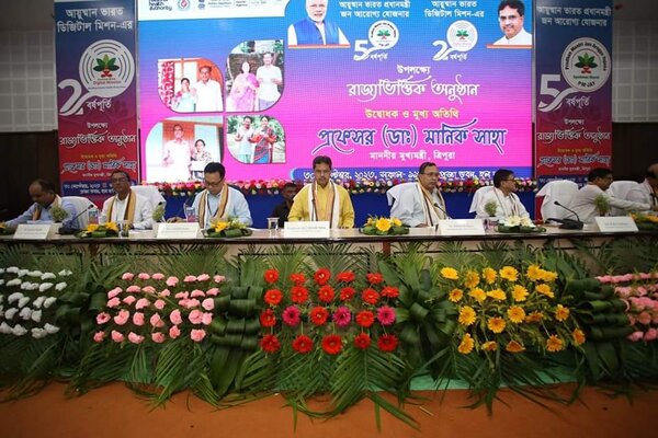 13,40,172 Ayushman cards issued in Tripura till Aug