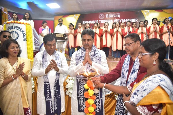 Bhavan’s Tripura Vidyamandir celebrates 28th Foundation Day
