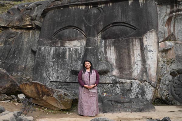 MoS Menakshi Lekhi visits Unakoti, Intl rail project in Tripura