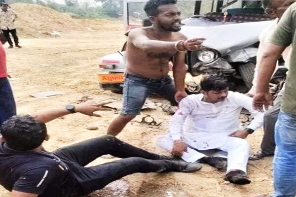 Tripura MLA meets road accident, hospitalized 