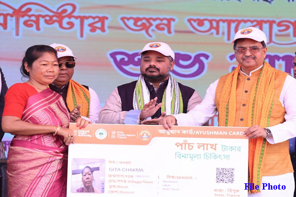 Launched by Dr. Manik Saha, CM-JAY giving healthcare support to 4.15 lakh families