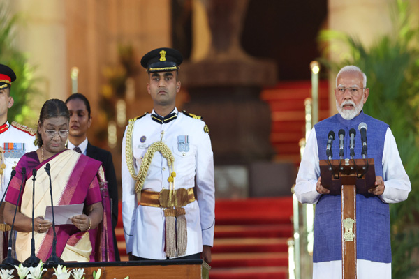 Narendra Modi takes oath as PM, new council of ministers also sworn in