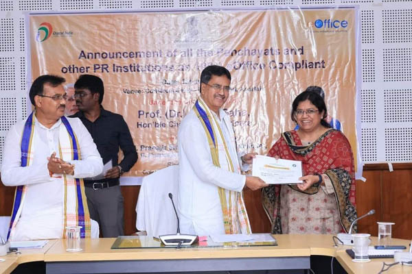 All Panchayats, PRIs in Tripura now e-Office compliant