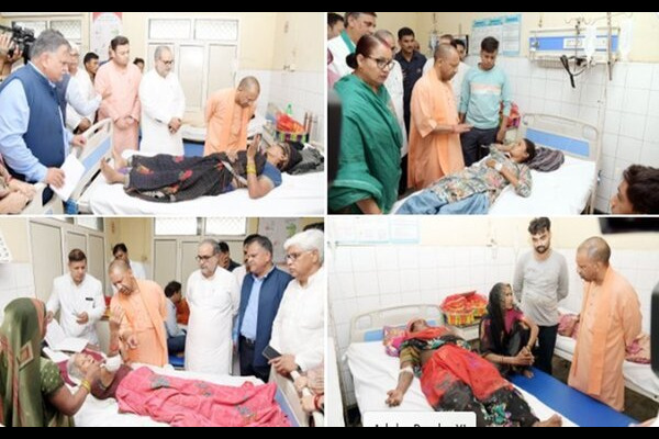 Yogi Adityanath Meets Injured Victims Of Hathras Stampede; Holds Review Meeting