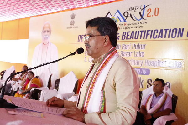 More development works on card, Tripura CM sets goal for 