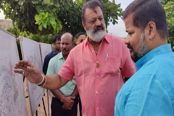 MoS visits Matabari, OTPC Plant before leaving Tripura