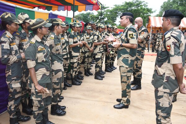 BSF field commanders in Tripura asked to curb illegal migration of B