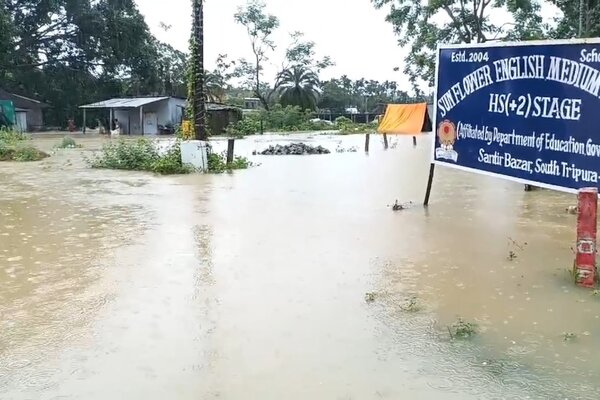 Heavy rains disrupt normal life in Tripura: Admin monitoring situation, says CM