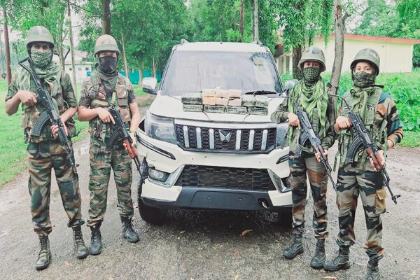 Tripura: Assam Rifles seizes 80,000 Yaba tablets in joint ops