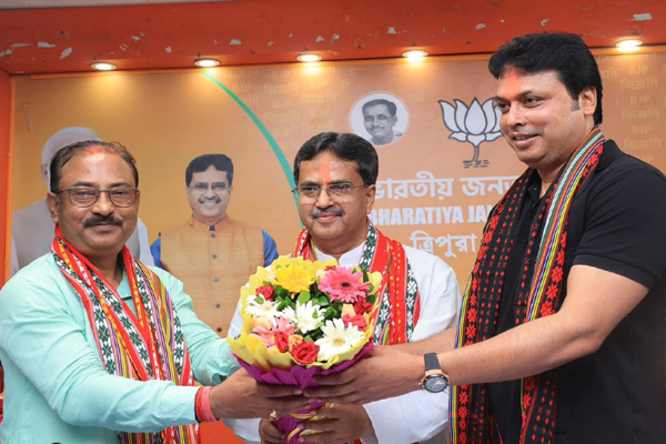 BJP secures landslide victory in Tripura Panchayat polls