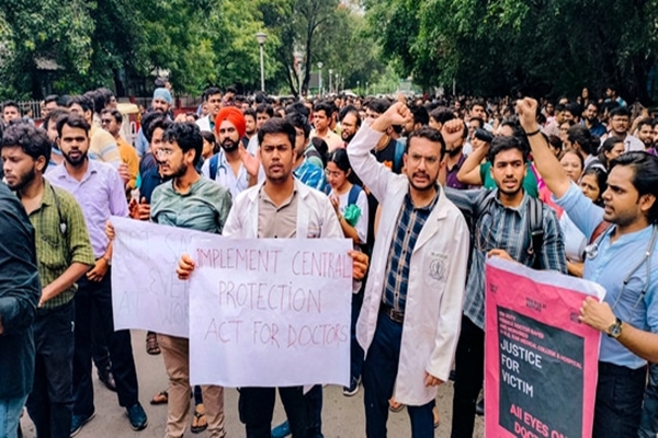 Medical fraternity across country protests doctor