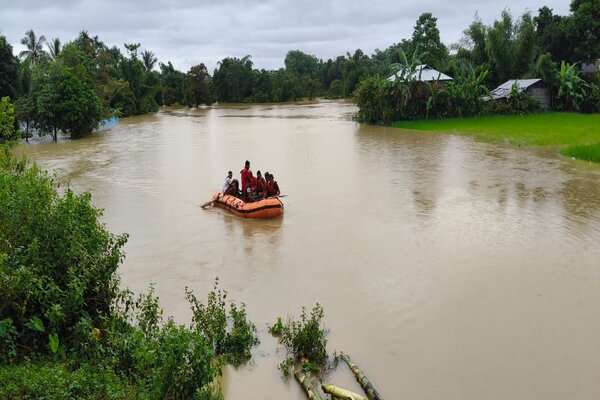 Severe flood in Tripura: CM talks to Amit Shah, seeks aid