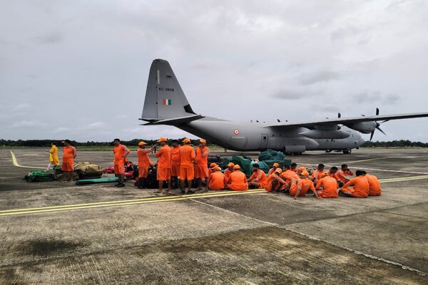 Flood: Centre sends Chopper, NDRF teams to Tripura for rescue operation