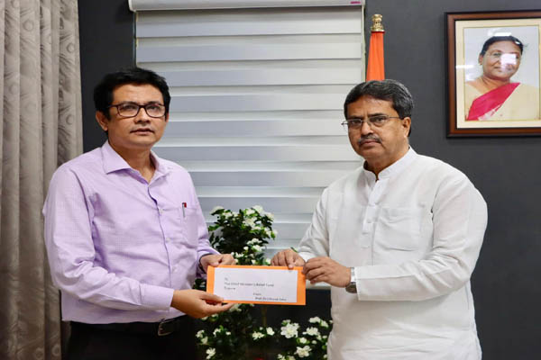 Tripura CM donates one month