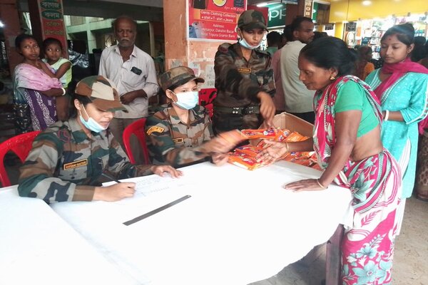 Assam Rifles provides medical support in flood-hit Gomati district
