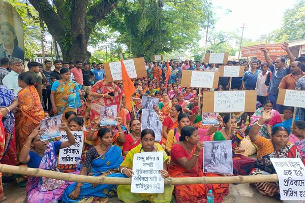 Protest on NH: Villagers clear road after Sushanta